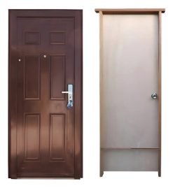 Puertas Exterior Blindada Mas Puerta Interior Madera Dura