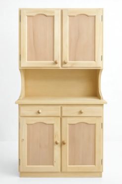 Modular Alacena De Madera 4 Puertas