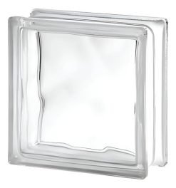 Ladrillos De Vidrio Rectangular Waluminio Transparente