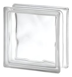 Ladrillos De Vidrio Rectangular Waluminio Transparente