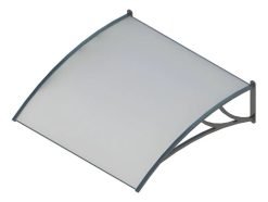 Aleros De Policarbonato Para Puertas Exteriores 1.20 X 80 M