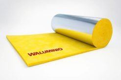 Lana De Vidrio Aluminizado Aislante Termoacustico