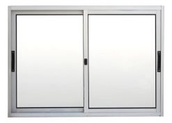 Ventana Aluminio De 1.0 X 80 Corrediza Serie Premium