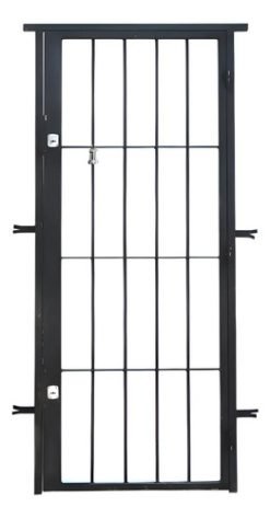Puerta Reja De Hierro En Varilla 16mm Nuevas