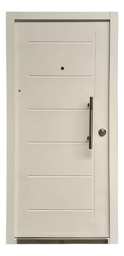 Puerta Blindada Exterior Chapa Barral 90x205 Cm.