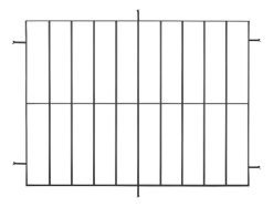 Reja De Hierro 16mm Para Ventana De 150 X 120