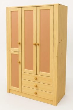 Placares Ropero De Madera Maciza Grandes En Pino