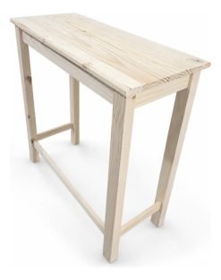 Mesa Desayunador Alta De Madera Para Cocina