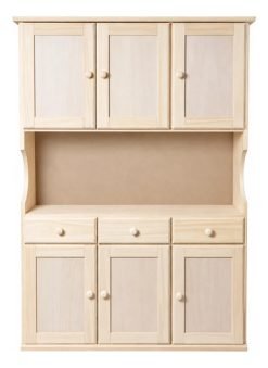 Alacena De Madera Para Cocina 6 Puertas 3 Cajones