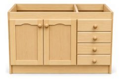 Mueble Bajo Mesada Madera 2 Puertas