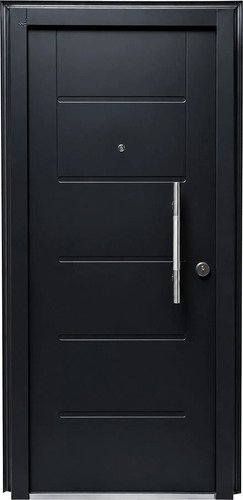 Puerta Blindada Exterior Chapa Barral 90x205 Cm.