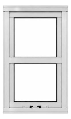 Ventana Guillotina Aluminio 50x120 Serie 20
