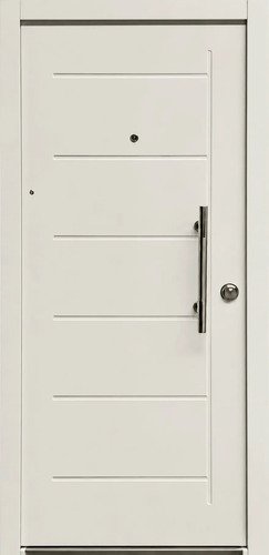 Puerta Blindada Exterior Chapa Barral 90x205 Cm.